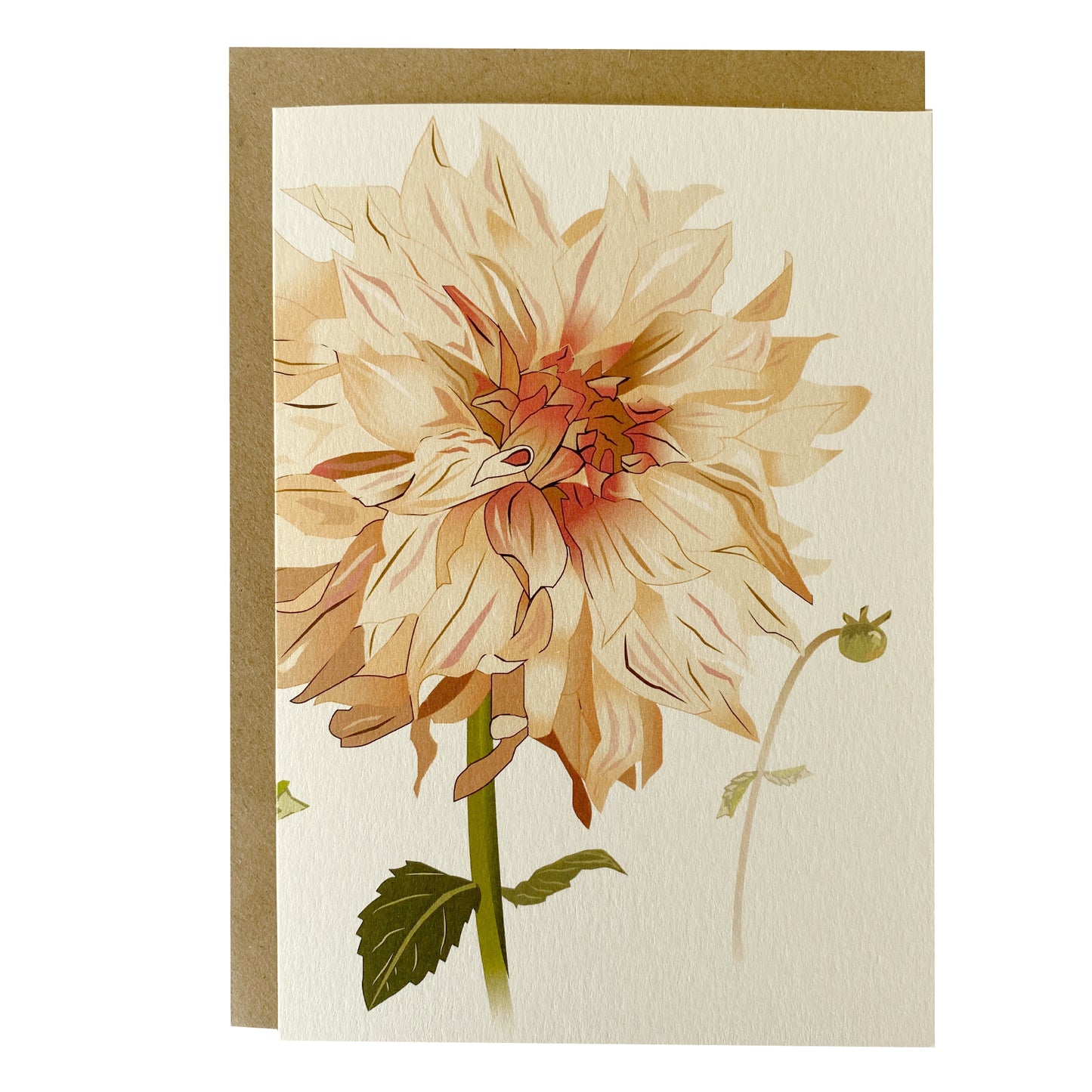 Dahlia Card