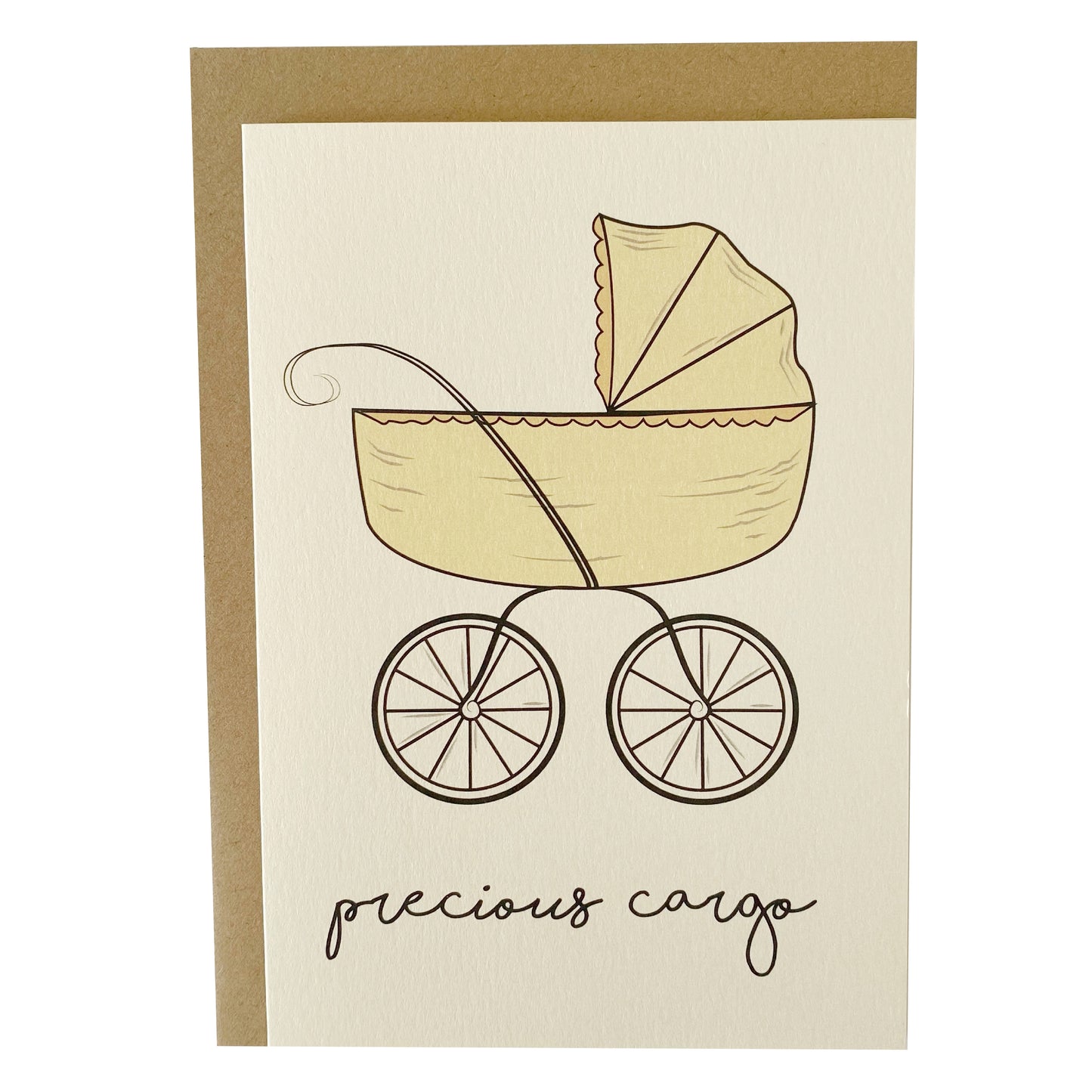 Antique Pram Card